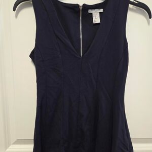 Women's Navy Blue Mini Dress